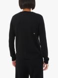 Chinti & Parker Cashmere Crew Jumper, Black