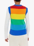 Chinti & Parker Wool & Cashmere Blend Ski Slogan Vest, Multi