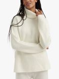 Chinti & Parker Ribbed Cashmere Roll-Neck Jumper