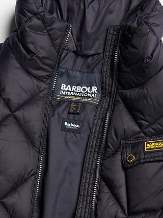 Barbour International Aurora Quilted Jacket, Black