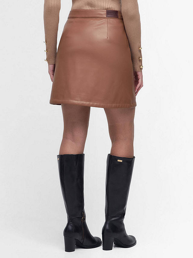Barbour International Naper Mini Skirt, Camel