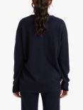 Chinti & Parker Cashmere V-Neck Jumper, Navy