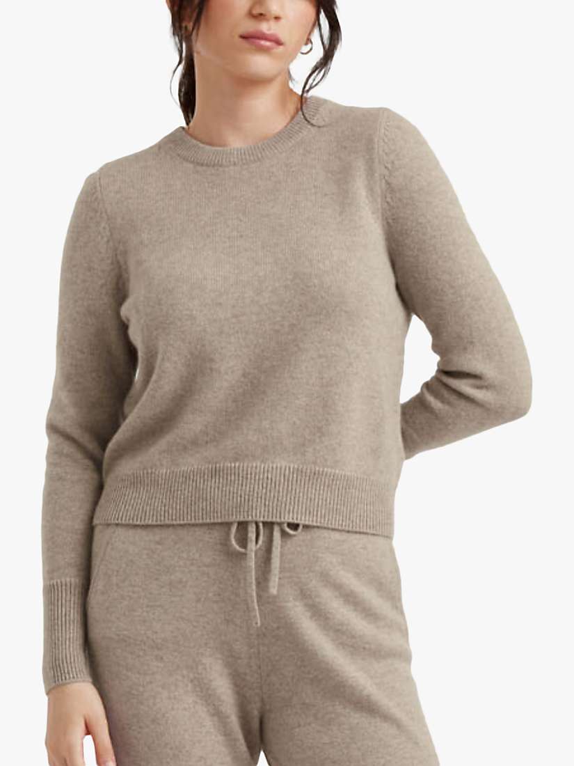 Buy Chinti & Parker Cashmere Cropped Jumper Online at johnlewis.com