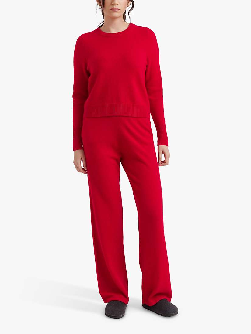 Buy Chinti & Parker Cashmere Wide Leg Trousers Online at johnlewis.com