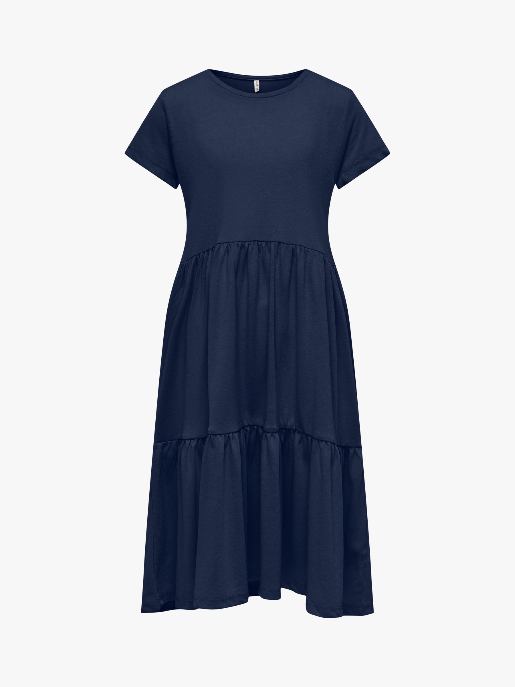 Kids ONLY Kids' Long Tiered Dress, Naval Academy at John Lewis & Partners