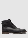 Rodd & Gunn Dobson Leather Cold Climate Military Boots, Onyx Wash