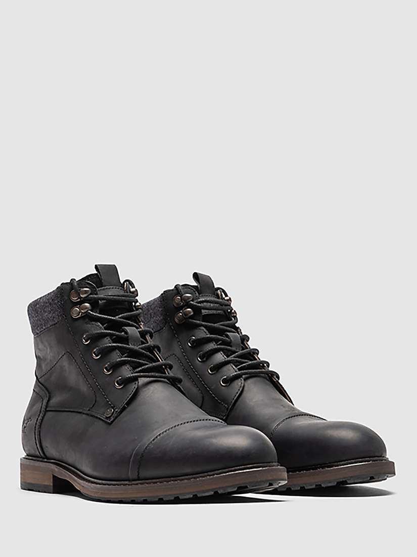 Buy Rodd & Gunn Dobson Leather Cold Climate Military Boots Online at johnlewis.com