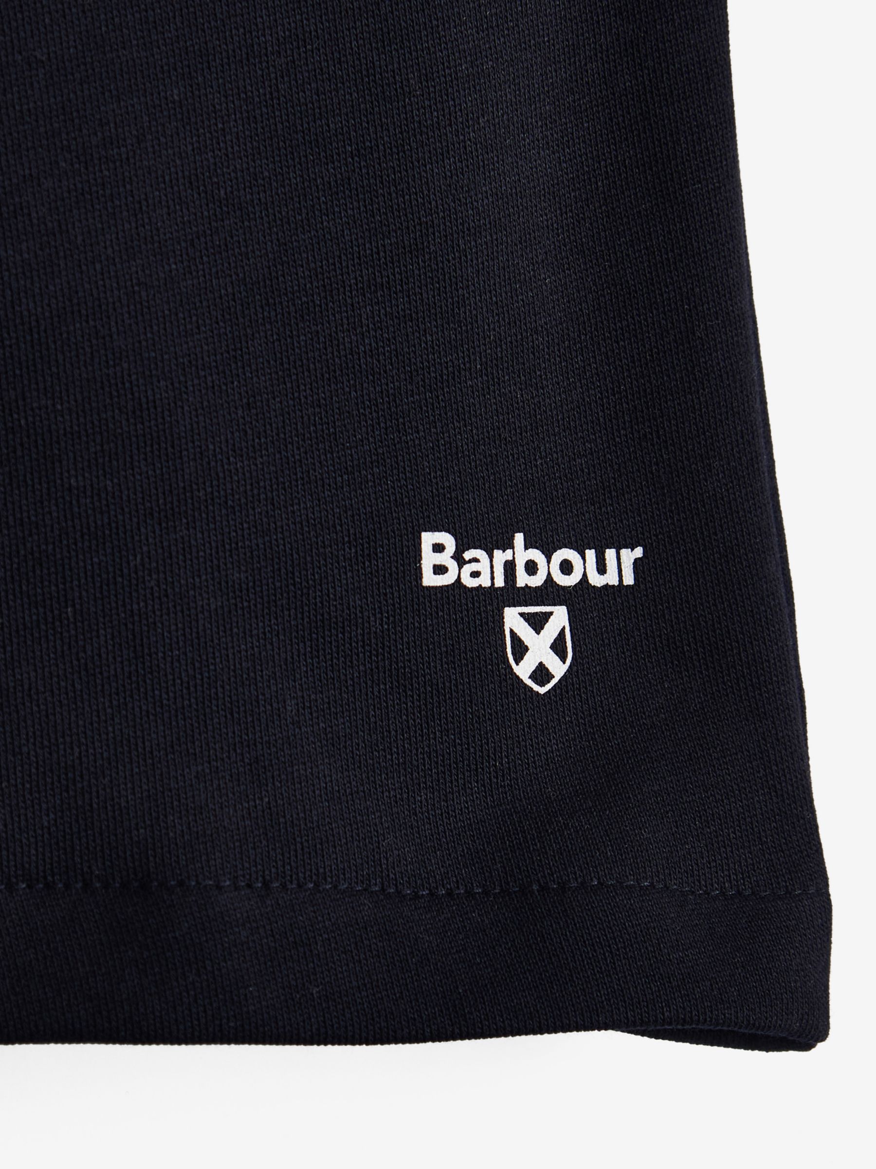 Barbour Kids' Essentials T-Shirt & Shorts Set, White/Multi, XL