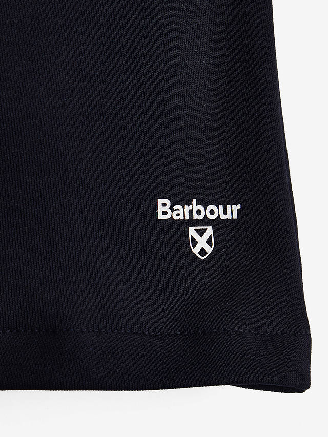 Barbour Kids' Essentials T-Shirt & Shorts Set, White/Multi