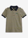 Barbour Kids' Earle Stripe Polo Shirt, Yellow