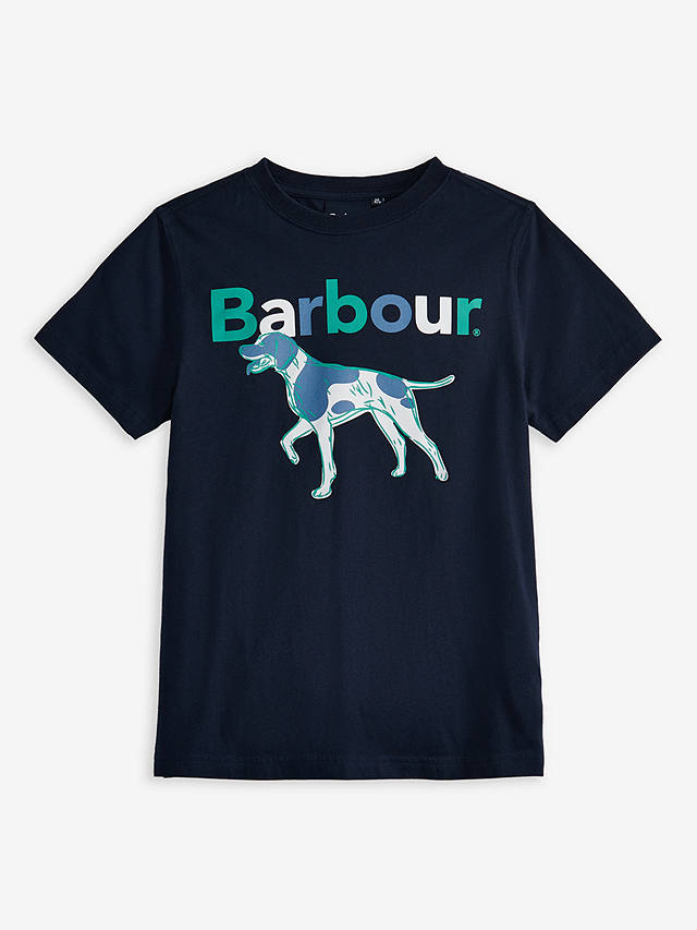 Barbour Kids' Joey Short Sleeve T-Shirt, Navy