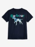 Barbour Kids' Joey Short Sleeve T-Shirt, Navy