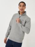 Crew Clothing Zip-Neck Sweater