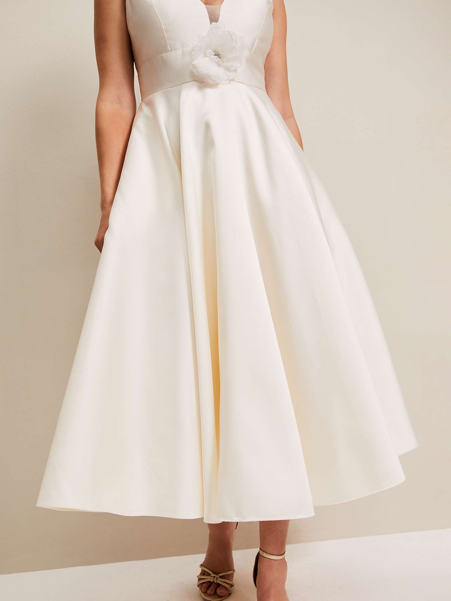 Buy Phase Eight Ariel Bridal Dress, Ivory Online at johnlewis.com