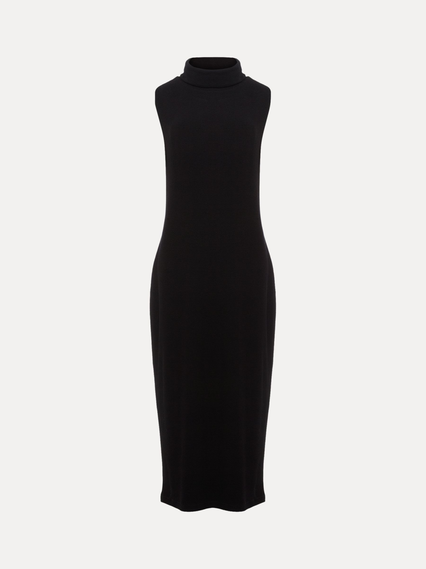 Buy Phase Eight Jessica Sleeveless Midi Dress, Black Online at johnlewis.com