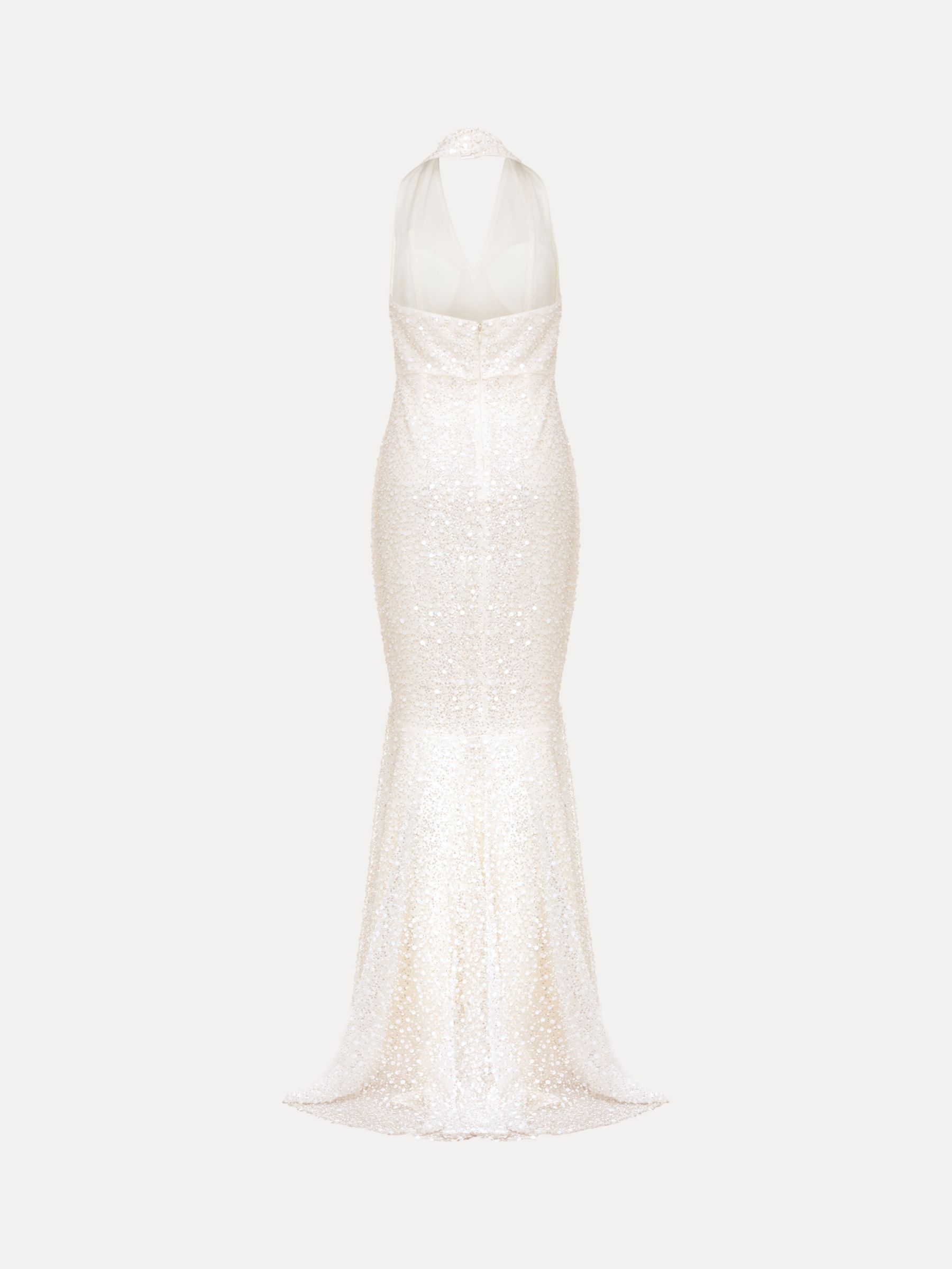 Phase Eight Guinevere Sequin Wedding Dress Ivory at John Lewis