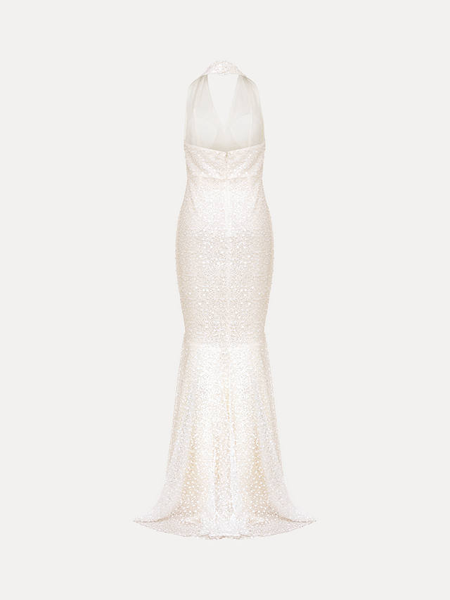 Phase Eight Guinevere Sequin Wedding Dress, Ivory