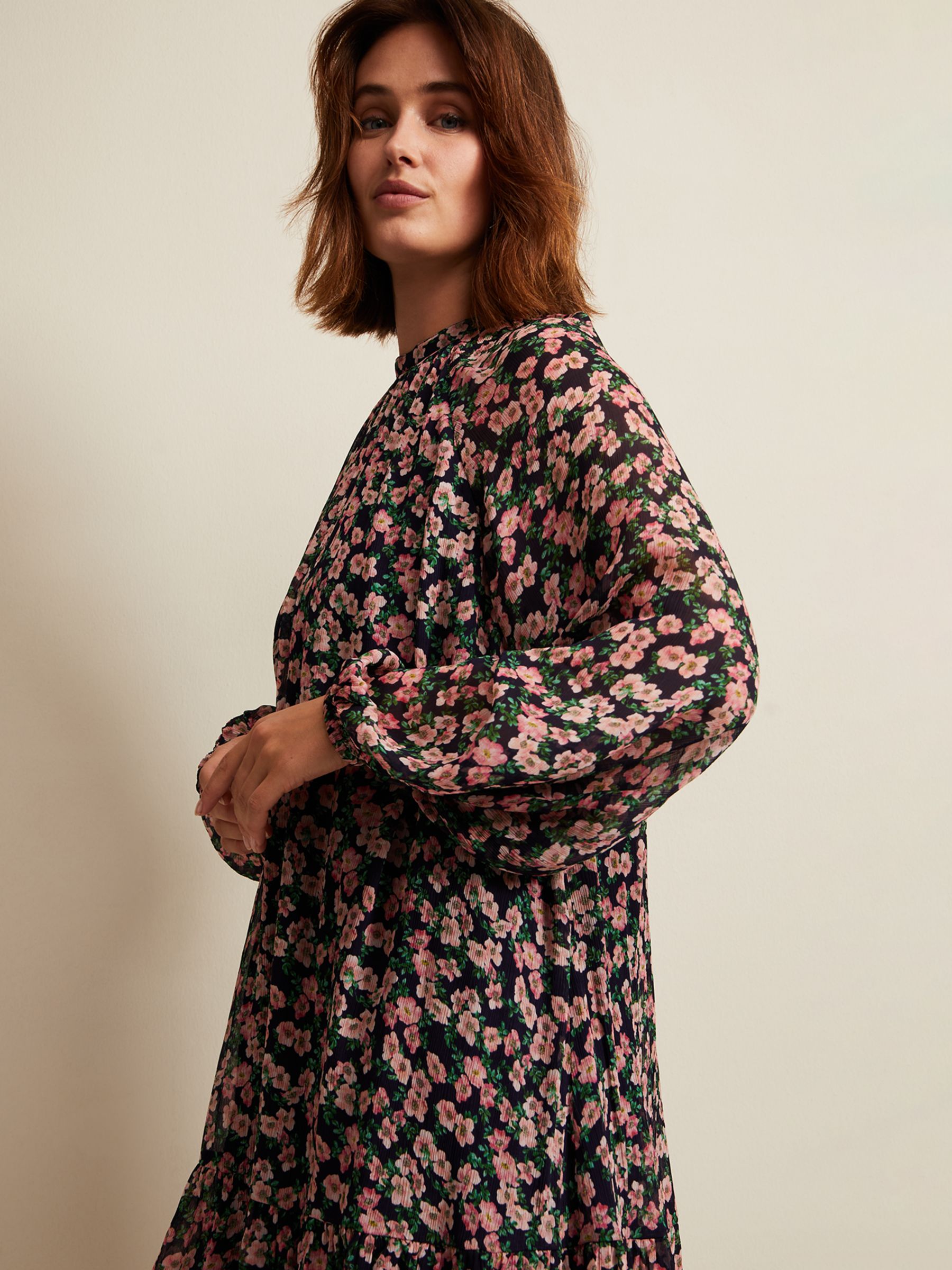 Phase Eight Betty Floral Swing Dress, Multi at John Lewis & Partners