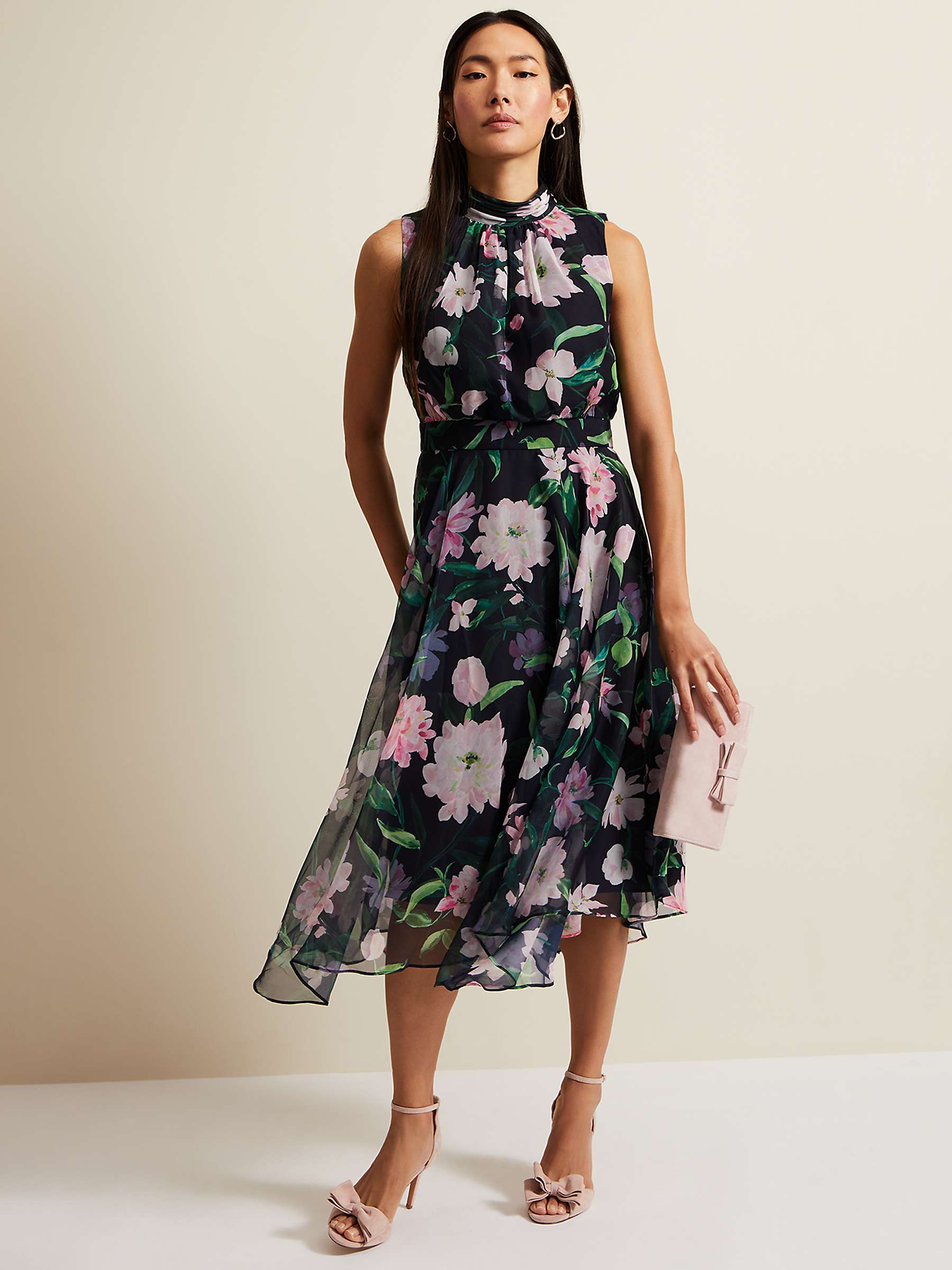 Buy Phase Eight Lucinda Floral Dress, Multi Online at johnlewis.com