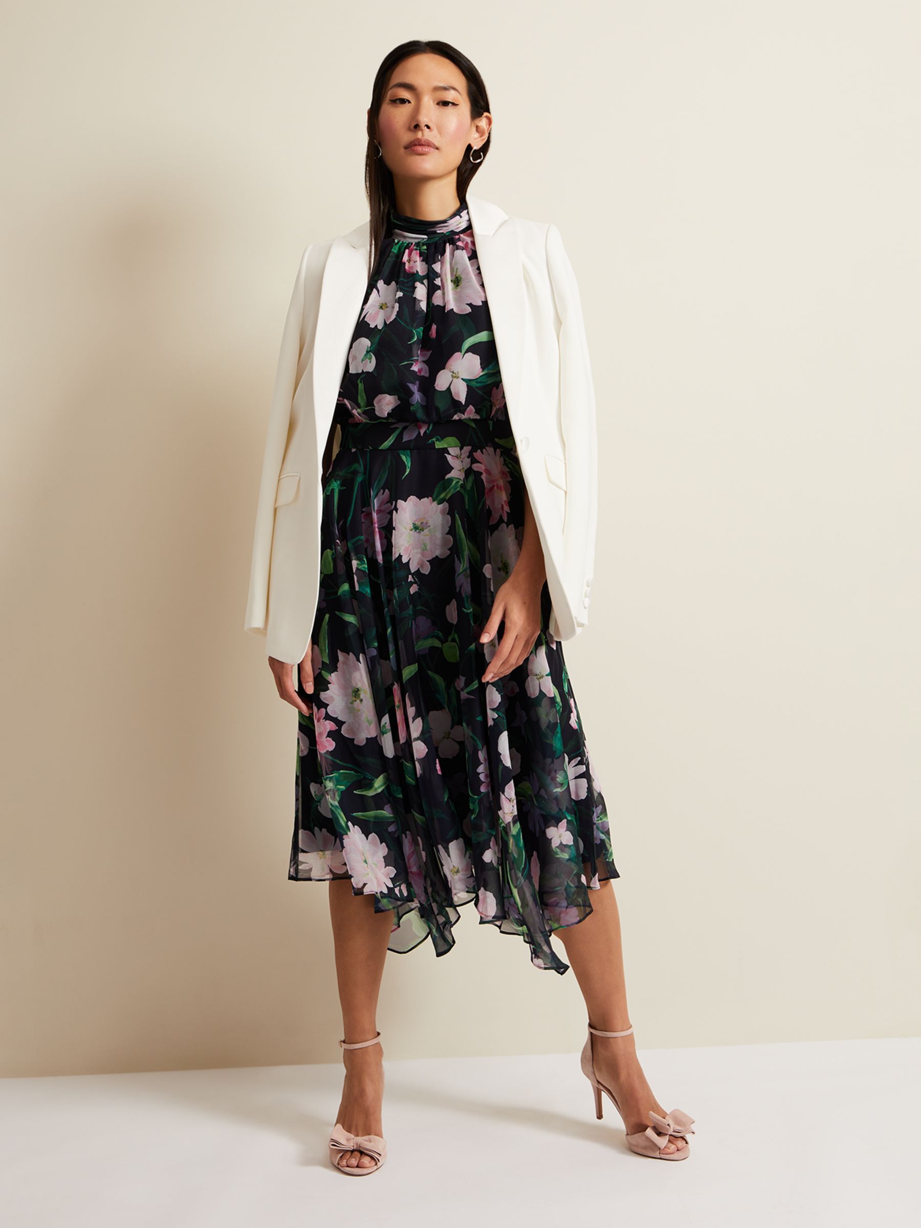 Buy Phase Eight Lucinda Floral Dress, Multi Online at johnlewis.com