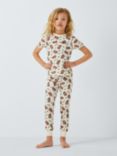 Brand Threads Kids' Gruffalo Print Pyjamas Set, Natural