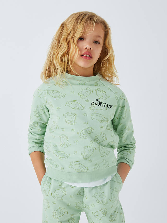 Brand Threads Kids' Gruffalo Tracksuit Set, Green