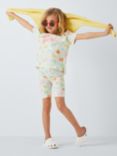 Brand Threads Kids' Barbie Palm Print Top & Shorts Set, Multi