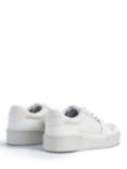 Reiss Frankie Leather Trainers, White