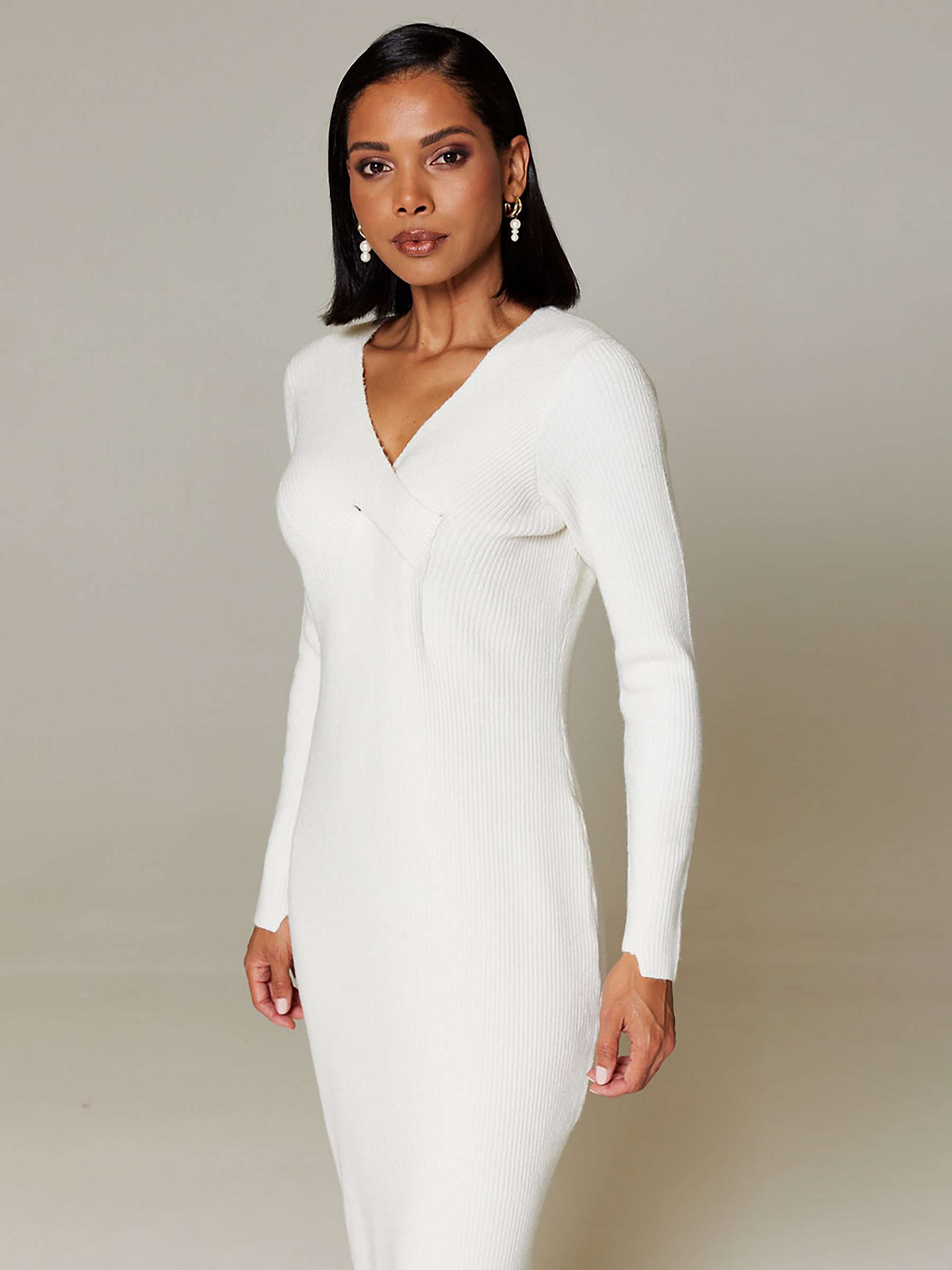 Buy Closet London Knitted Pencil Dress Online at johnlewis.com