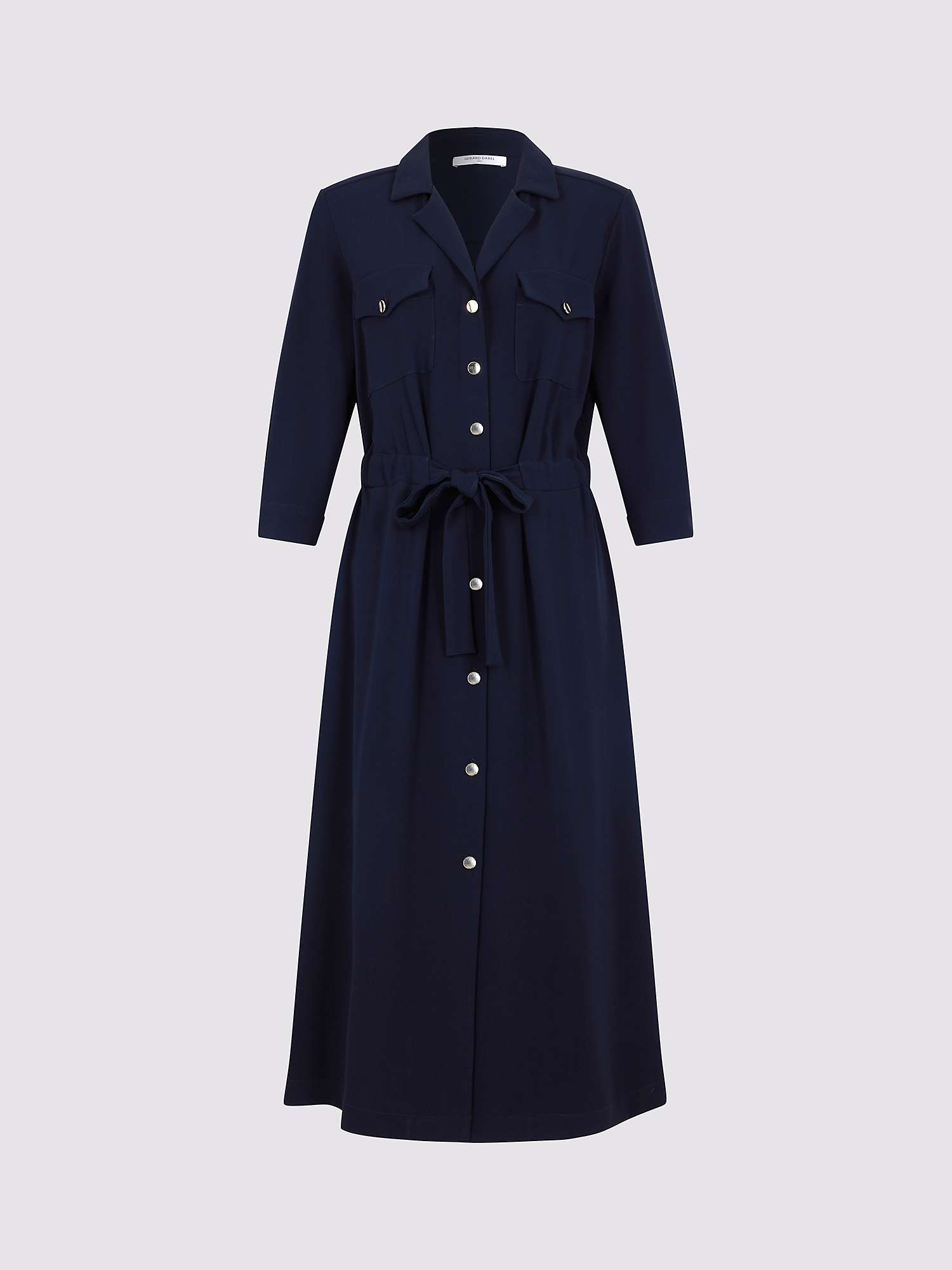 Buy Gerard Darel Ezra Shirt Dress, Navy Online at johnlewis.com