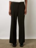 Gerard Darel Cloelia Wide Leg Trousers, Black