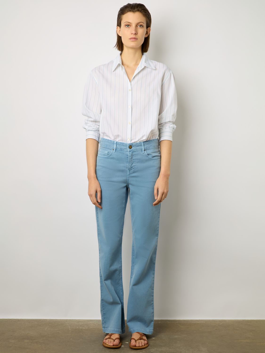 Gerard Darel Carell Cotton Blend Jeans, Blue, 12