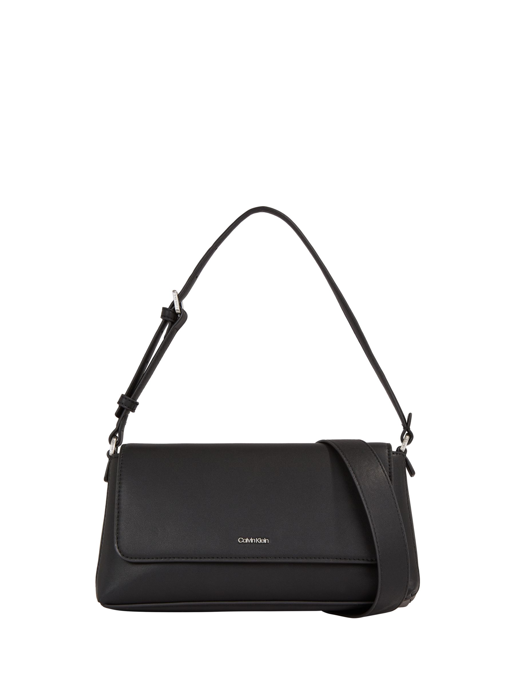 Calvin Klein Must Shoulder Bag, Black at John Lewis & Partners