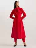 Ted Baker Sarela Dress Coat, Red