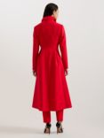 Ted Baker Sarela Dress Coat, Red, Red