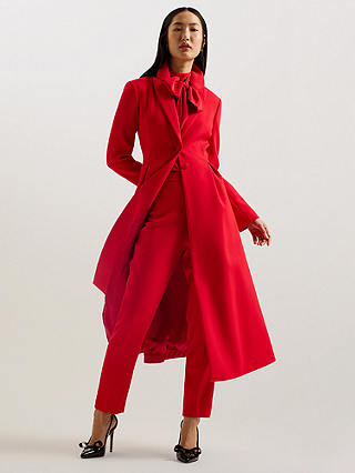 Ted Baker Sarela Dress Coat, Red