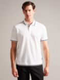 Ted Baker Erwen Textured Cotton Polo Shirt