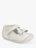 Start-Rite Baby Wiggle Patent Pre-Walker Shoes, White, White Patent