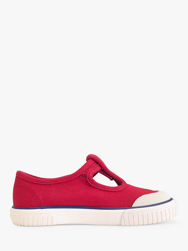 Start-Rite’s Kids' Anchor Canvas Shoes, Red Canvas