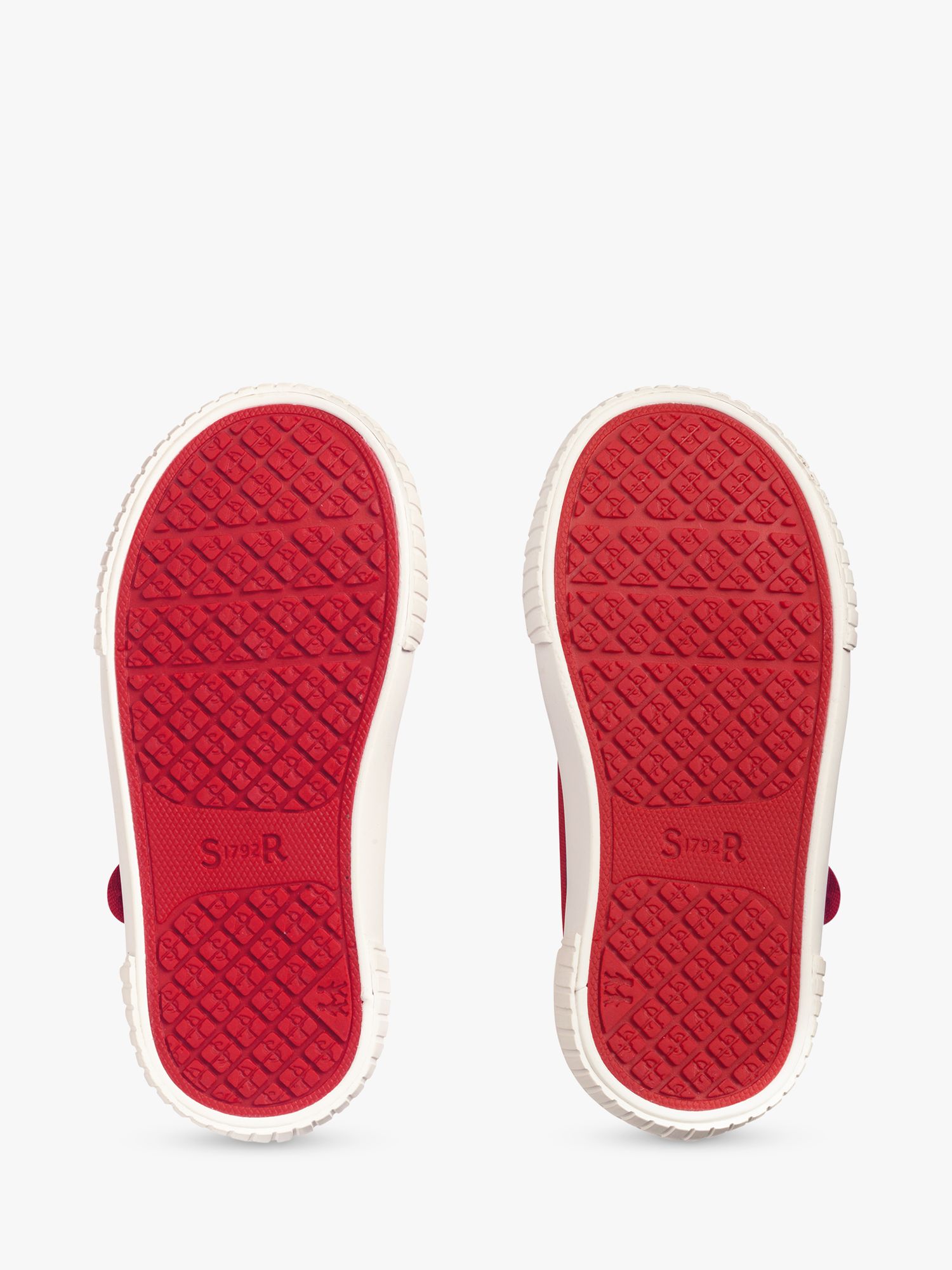 Start-Rite’s Kids' Anchor Canvas Shoes, Red, 6F Jnr