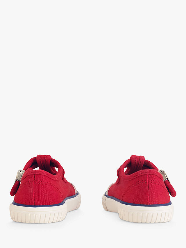 Start-Rite’s Kids' Anchor Canvas Shoes, Red Canvas