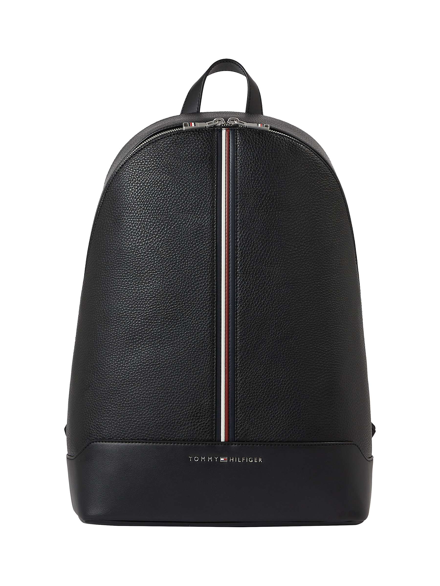 Buy Tommy Hilfiger Domed Backpack, Black Online at johnlewis.com