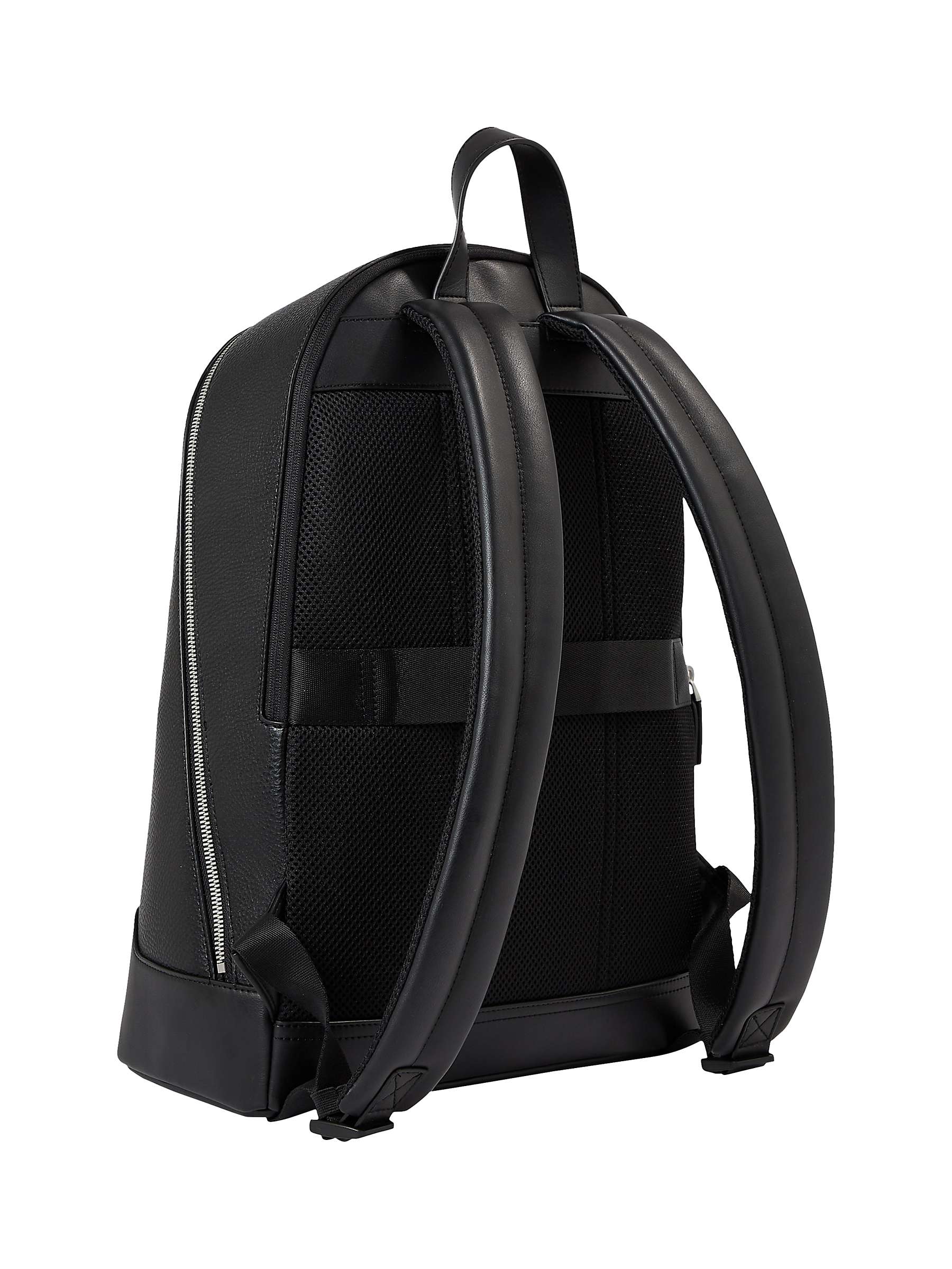 Buy Tommy Hilfiger Domed Backpack, Black Online at johnlewis.com