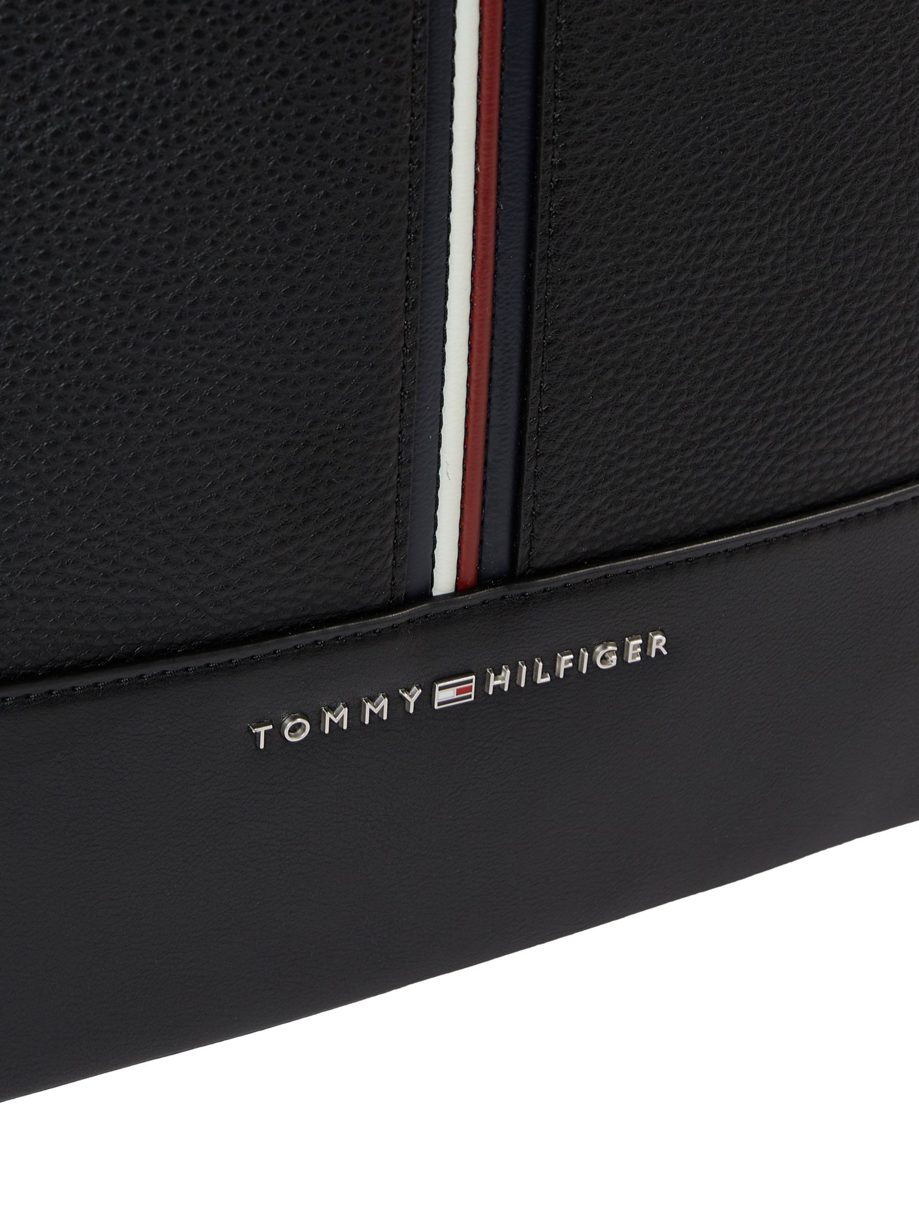Tommy Hilfiger Domed Backpack, Black at John Lewis & Partners