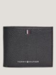 Tommy Hilfiger Central Logo Mini Card Wallet, Black