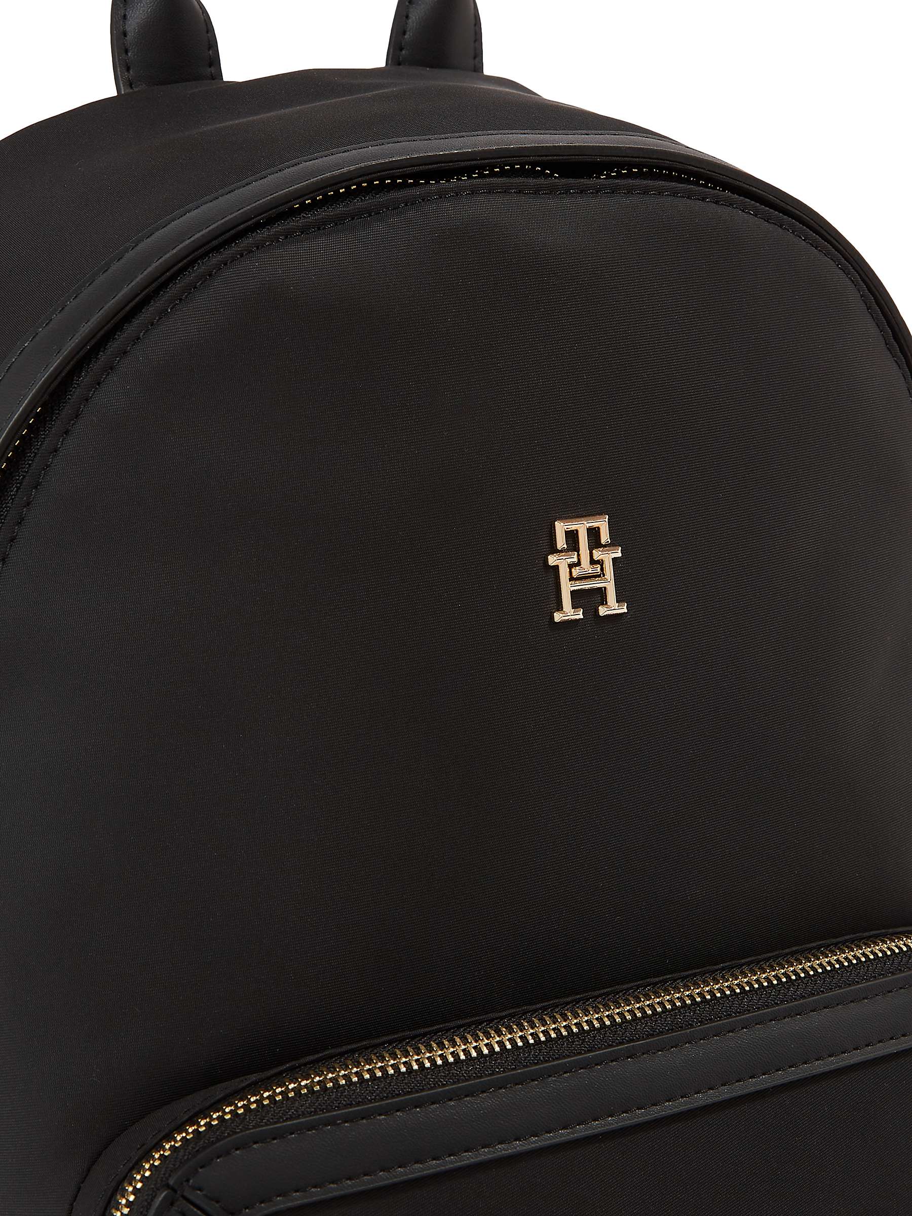 Buy Tommy Hilfiger Essential Backpack, Black Online at johnlewis.com