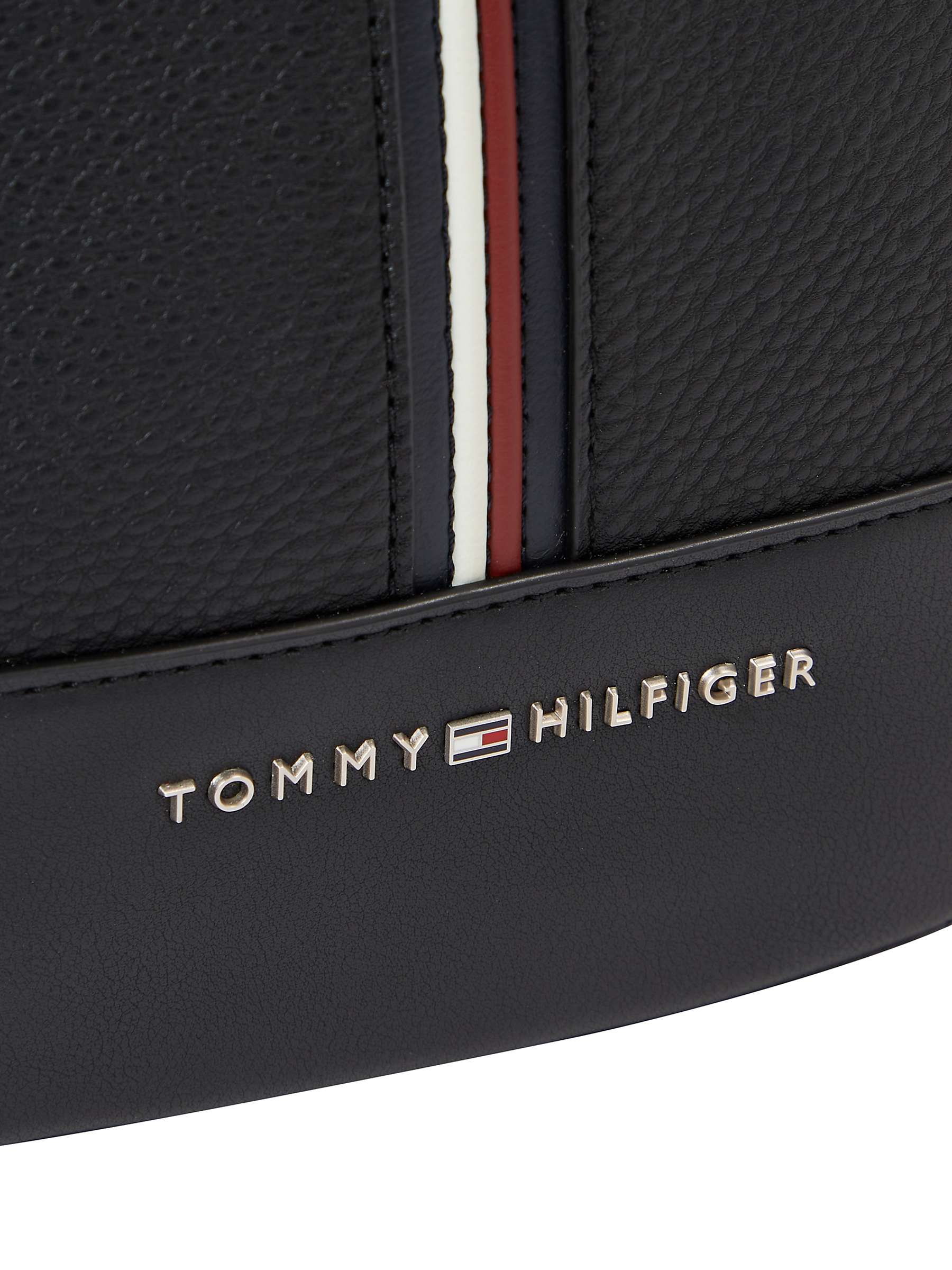 Buy Tommy Hilfiger Mini Reporter Messenger Bag, Black Online at johnlewis.com