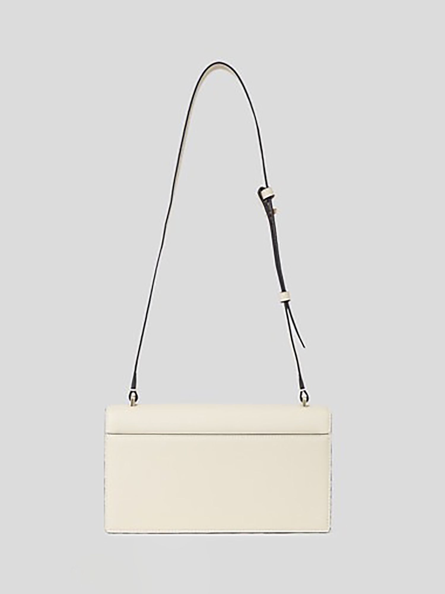 KARL LAGERFELD Rue St-Guillaume Elongated Shoulder Bag, Off White, One Size