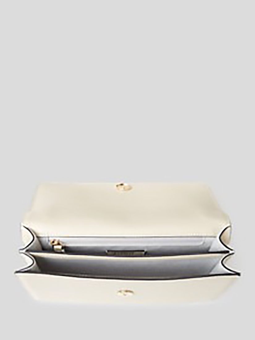 KARL LAGERFELD Rue St-Guillaume Elongated Shoulder Bag, Off White, One Size
