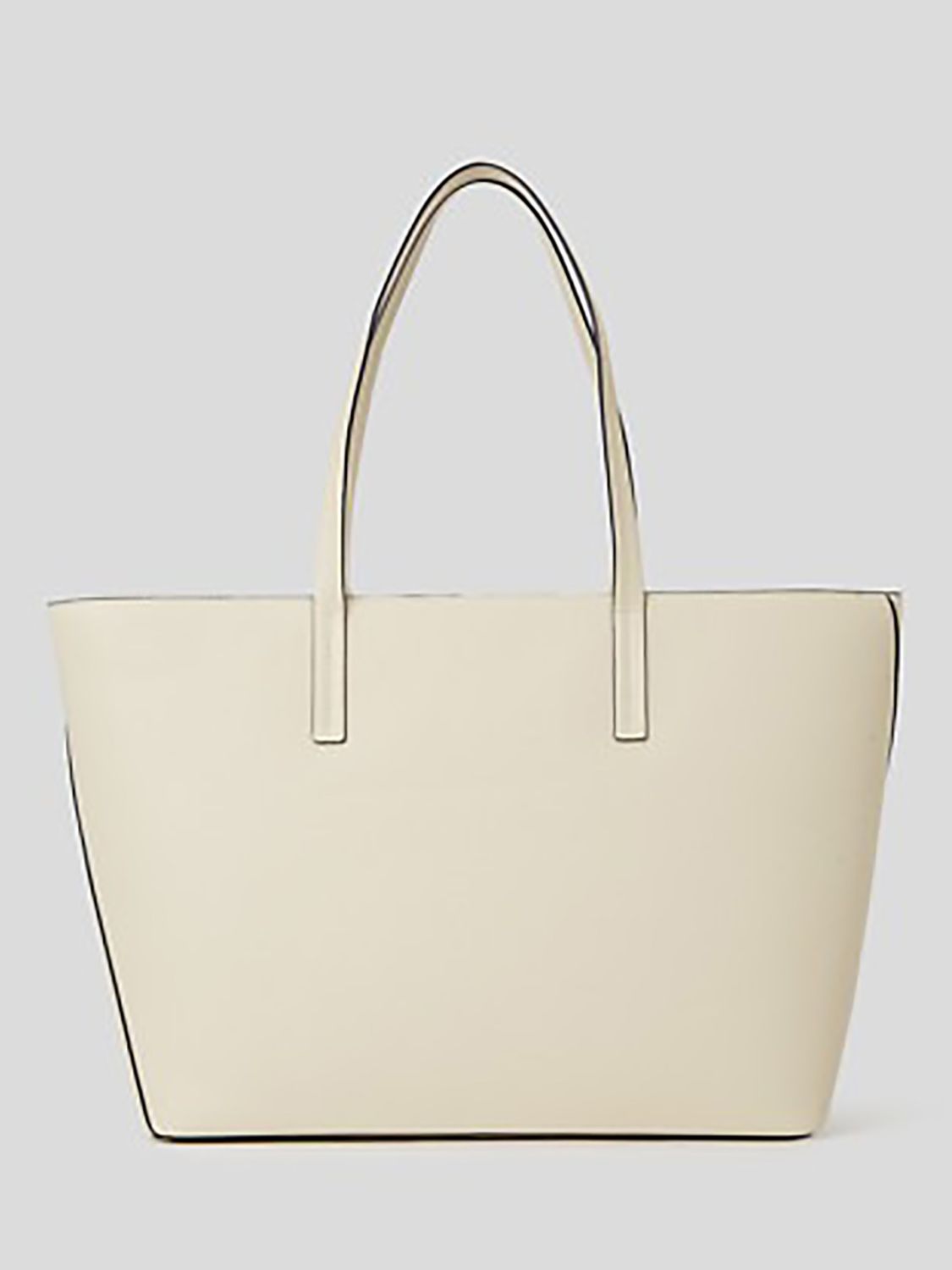 KARL LAGERFELD Rue St-Guillaume Large Tote Bag, Off White, One Size